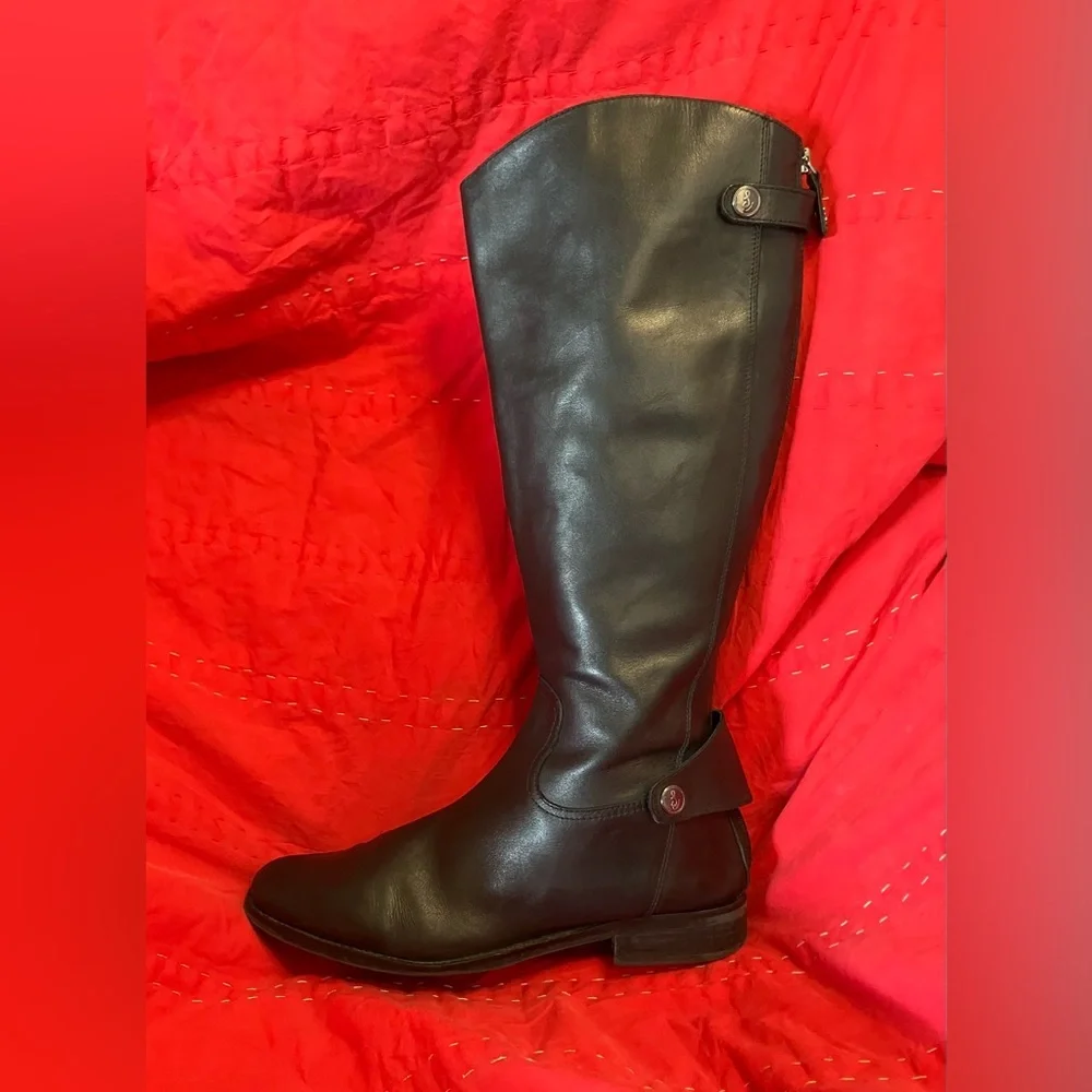 Sam Edelman Mikala Black Riding Boot Size 11M